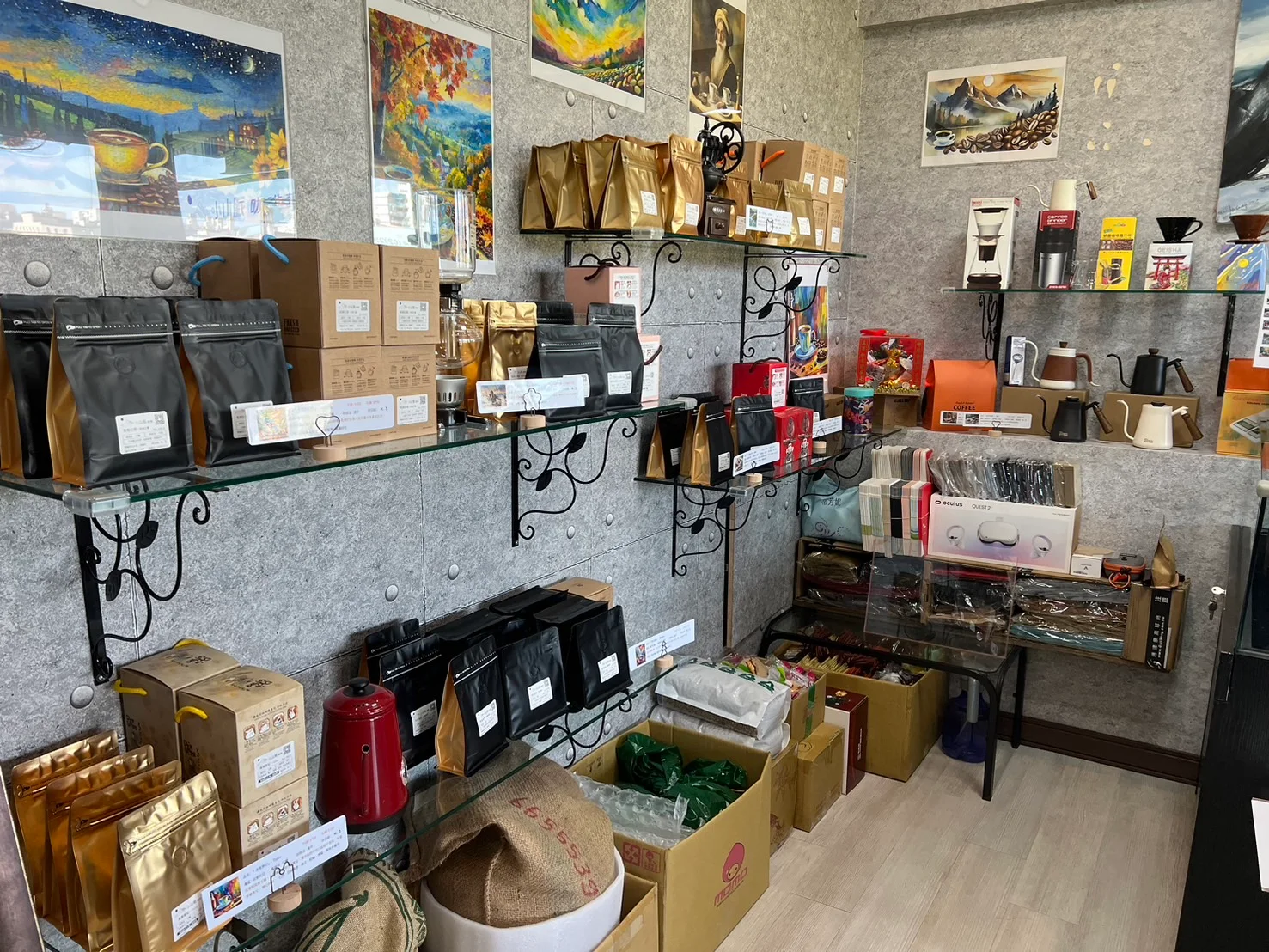 KD Coffee 少量庫存與充氮包裝